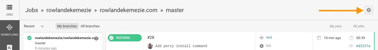 Setting icon